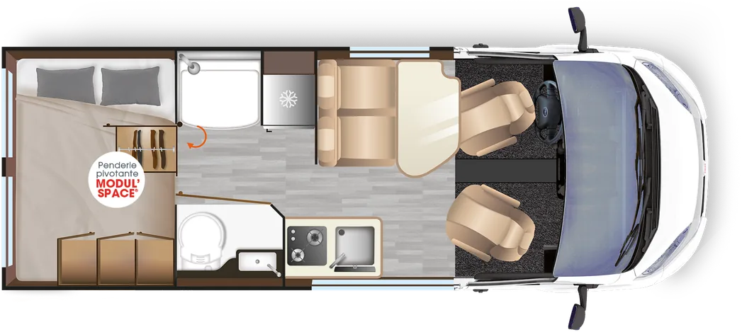 Dreamer D55 Select Grundriss