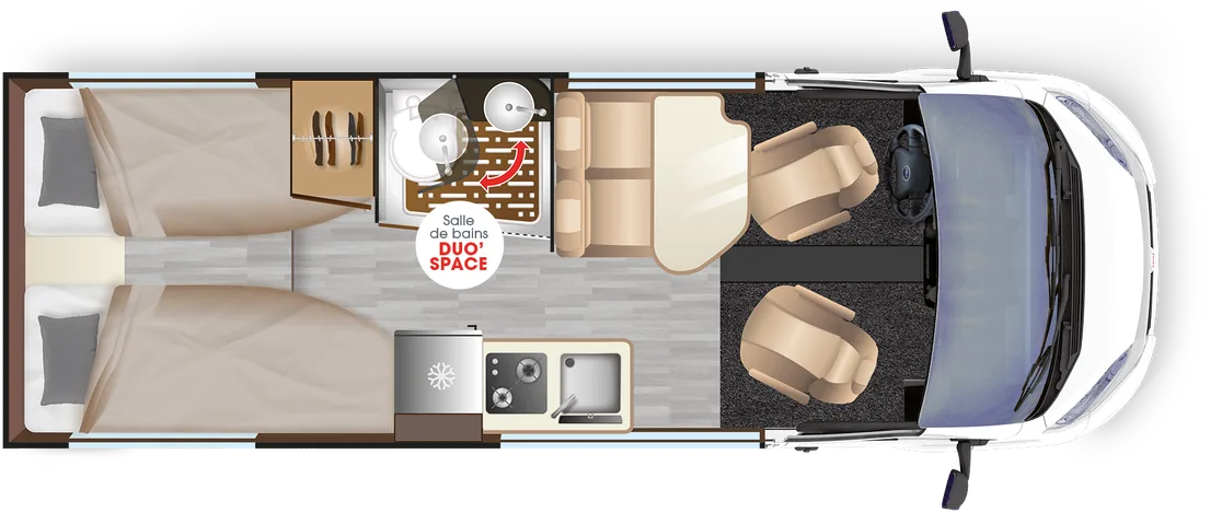 Dreamer D68 Select Grundriss